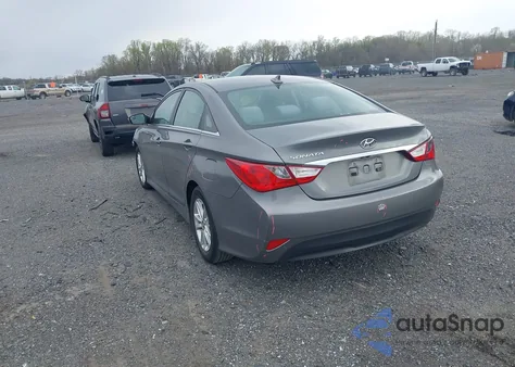 2014 Hyundai Sonata Gls z USA, uszkodzony, nr VIN 5NPEB4AC3EH908548